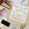 Large Plastic Reusable Drawing Painting Stencils Templates DIY-WH0172-811-3