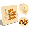 Wooden Commemorative Cards WOOD-WH0040-006-1