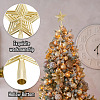 2Pcs 2 Colors Christmas Plastic Big Pendants KY-TA0001-68-4