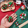 4Pcs Polyester Alligator Hair Clips OHAR-WR0001-05-3