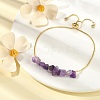 Brass Slider Bracelet BJEW-JB09335-03-2
