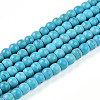 Synthetic Turquoise Beads Strands TURQ-S192-4mm-2-2