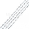 3.28 Feet 201 Stainless Steel Cable Chains X-CHS-R008-11-2