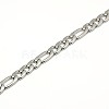 Tarnish Resistant Fashionable 304 Stainless Steel Figaro Chain Necklaces for Men LS-STAS-A028-N016P-2