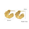 304 Stainless Steel Stud Dangle Earrings WG9EBE5-01-1