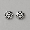 Retro 925 Sterling Silver Bead Caps STER-WH0007-17A-AS-1