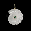 Natural Quartz Crystal Pendants G-A287-01G-01-2