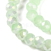 Baking Electroplate Glass Beads Strands LS-DGLA-A039-J6MM-B17-3