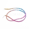 Electroplated Non-magnetic Synthetic Hematite Beads Strands G-L562-10A-3