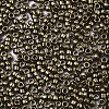 Electroplate Glass Seed Beads X-SEED-S042-01A-03-3