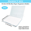 Transparent Plastic Packaging Boxes with Hinged Lid AJEW-WH20060-89-2