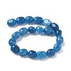 Dyed Natural Malaysia Jade Beads Strands G-P528-I13-01-4