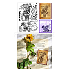 Summer Theme PVC Plastic Clear Stamps DIY-WH0631-0568-9