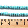 Natural Howlite Beads Strands G-K394-A01-4x2mm-5