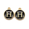 Golden Plated Alloy Charms ENAM-S118-02H-1