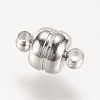 Brass Magnetic Clasps with Loops X-KK-H361-N-NR-2