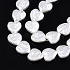 ABS Plastic Imitation Pearl Beads Strands KY-N015-09-B01-3