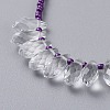 Glass Seed Beads Anklets AJEW-AN00277-05-2
