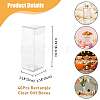 Rectangle Transparent Plastic PVC Box Gift Packaging CON-DC0001-12C-2
