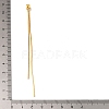 Brass Snake Chain Ear Nuts KK-G510-14G-3
