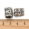 316 Surgical Stainless Steel European Beads STAS-Q326-03AS-05-3