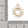 UV Plating Alloy Crystal Rhinestone Pendants RB-CBAD37D-11G-3