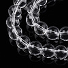 Transparent Glass Beads Strands X-GLAA-T032-T6mm-13-3