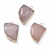 Natural Gemstone Pendants G-E564-06-2