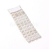 Plastic Rhinestone with Polyester Napkin Holder Adornment AJEW-WH0183-13B-3