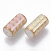 Electroplate Glass Beads EGLA-N003-05H-2