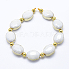 Glass Beads Strands EGLA-P036-17G-2