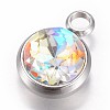 Glass Charms GLAA-G019-P05-2