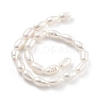 Natural Cultured Freshwater Pearl Beads Strands PEAR-P062-06F-3