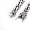 304 Stainless Steel Curb Chain Necklaces NJEW-F261-02P-A-2