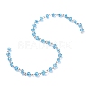 Handmade Electroplate Glass Beaded Chains AJEW-JB00528-07-2