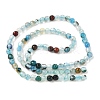 Natural Agate Beads Strands G-H302-A01-13-5
