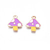 Autumn Theme Alloy Enamel Charms X-ENAM-S115-143B-2