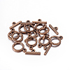 Tibetan Style Alloy Toggle Clasps X-RLF1407Y-NF-2