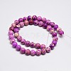 Natural Imperial Jasper Beads Strands G-I122-10mm-07-3