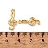 Brass Micro Pave Cubic Zirconia Pendants KK-K382-57G-3