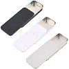 9Pcs 3 Colors Slide Top Tinplate Trinket Storage Boxes CON-CP0001-016A-6