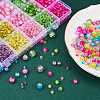 1500Pcs 24 Style Baking & Spray Painted Crackle Glass Beads CCG-SZ0001-13B-3