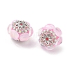 Acrylic Rhinestone Rondelle Beads CLAY-NH0003-02AS-05-2