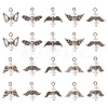 20Pcs 20 Style Glass Pearl Pendants PALLOY-TAC0142-3