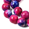 Natural Agate Beads Strands G-Z145-B01-14mm-D-4