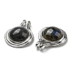 Natural Labradorite Pendants G-M405-06P-2