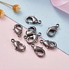 Brass Lobster Claw Clasps KK-902-B-6