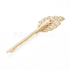 Hair Accessories Iron Hair Bobby Pin Findings IFIN-L035-02G-2