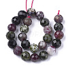 Natural Tourmaline Beads Strands X-G-S345-8mm-001-2