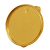 Brass Clip-on Earring Settings X-KK-J089-G-1